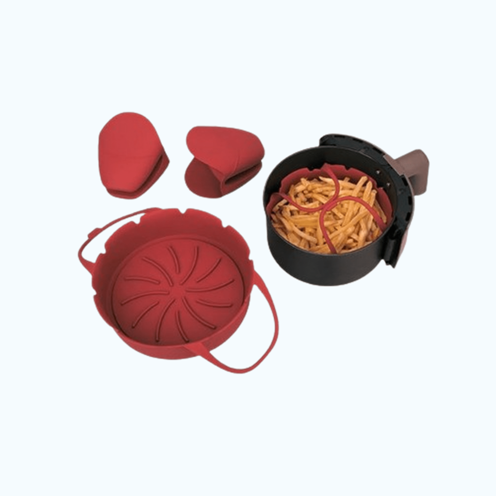 Set de Accesorios de silicona para Freidora de Aire - Image 2