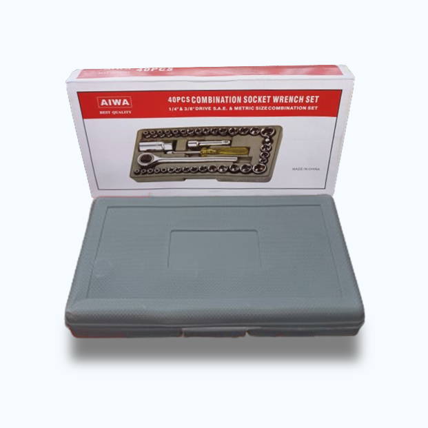 Juego De Dados con Rachet 1/4 & 3/8 - 40 Pzs. - Image 2